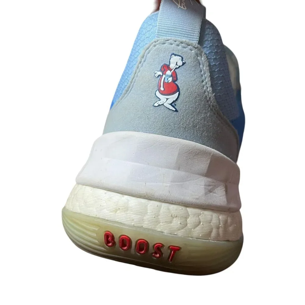 Adidas Trae Young 1 Sneakers Men's Size 11.5 Blue Icee Bear Basketball H68997